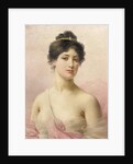 A Young Beauty by Jules Frederic Ballavoine