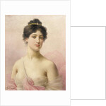 A Young Beauty by Jules Frederic Ballavoine
