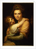 Portrait of the artist's wife and daughter by Richard Cosway