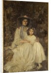 Lady Dickson-Poynder and her Daughter Joan, c.1905 by James Jebusa Shannon