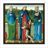 St. Barabara, St. Dorothy and St. Agnes by Edward Coley Burne-Jones