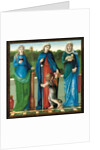 St. Barabara, St. Dorothy and St. Agnes by Edward Coley Burne-Jones