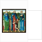 St. Barabara, St. Dorothy and St. Agnes by Edward Coley Burne-Jones