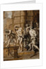 The Flagellation, en brunaille by Abraham Jansz. van Diepenbeeck