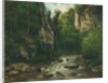 Paysage proche de Puit Noir pres d'Ornans, after 1872 by Gustave Courbet