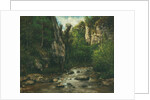 Paysage proche de Puit Noir pres d'Ornans, after 1872 by Gustave Courbet