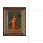 An Ottoman hatchet-bearer, late 17th - early 18th century by Jean Baptiste (circle of) Vanmour