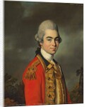 Portrait of Lieutenant General Sir James Duff, half-length, in military uniform, 1771 by John Russell