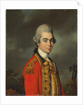 Portrait of Lieutenant General Sir James Duff, half-length, in military uniform, 1771 by John Russell