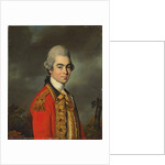 Portrait of Lieutenant General Sir James Duff, half-length, in military uniform, 1771 by John Russell