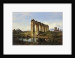 L'Acquedotto Claudio, 1850 by Franz Jnr Knebel