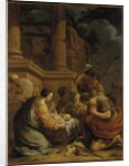 The Adoration of the Shepherds by Nicolas Chaperon