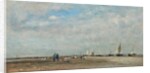 Les ramasseurs de coquillages, Trouville by Charles Francois Daubigny