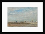 Les ramasseurs de coquillages, Trouville by Charles Francois Daubigny