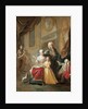 Portrait of a family in an interior by Francois de Troy