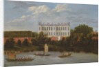A view of Syon House from the Thames by Robert (attr. to) Griffier