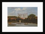 A view of Syon House from the Thames by Robert (attr. to) Griffier