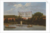 A view of Syon House from the Thames by Robert (attr. to) Griffier