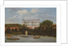 A view of Syon House from the Thames by Robert (attr. to) Griffier
