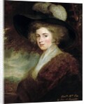 Portrait of Mrs. Charles James Fox, 1784-9 by Joshua Reynolds