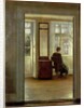 A Lady in an Interior by Carl Holsoe