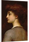 Portrait of a young girl by Frederic Leighton