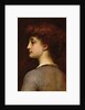Portrait of a young girl by Frederic Leighton