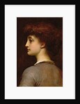 Portrait of a young girl by Frederic Leighton