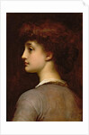 Portrait of a young girl by Frederic Leighton