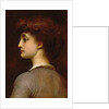 Portrait of a young girl by Frederic Leighton