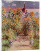 The Garden at Vetheuil, 1881 by Claude Monet
