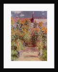 The Garden at Vetheuil, 1881 by Claude Monet