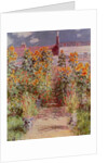 The Garden at Vetheuil, 1881 by Claude Monet
