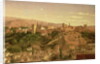 A View of Granada by Heinrich Hansen
