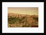 A View of Granada by Heinrich Hansen