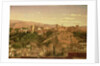 A View of Granada by Heinrich Hansen