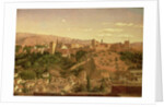 A View of Granada by Heinrich Hansen