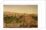 A View of Granada by Heinrich Hansen