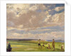 Lady Nancy Astor playing golf at North Berwick, 1920 by John Lavery