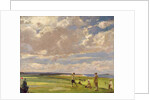 Lady Nancy Astor playing golf at North Berwick, 1920 by John Lavery