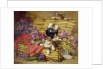 Kittens at Play by Leon-Charles Huber