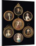 Group of miniatures by various artists by School French