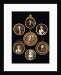 Group of miniatures by various artists by School French