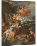 Mercury entrusting the infant Bacchus to the Nymphs of Nysa by Nicolas (attr. to) Bertin