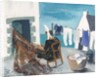 Mending Nets, Tréboul, c.1930 by Christopher Wood