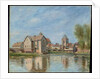 The Bridge and Mills of Moret sur Loing, 1892 by Alfred Sisley