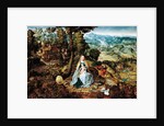 An extensive landscape with The Rest on the Flight to Egypt, Antwerp school, c.1520 by Flemish School