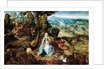 An extensive landscape with The Rest on the Flight to Egypt, Antwerp school, c.1520 by Flemish School