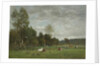Pasture near Honfleur, 1864 by Eugene Louis Boudin
