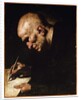 A Monk Scribe by Master of the Annunciation to the Shepherds
